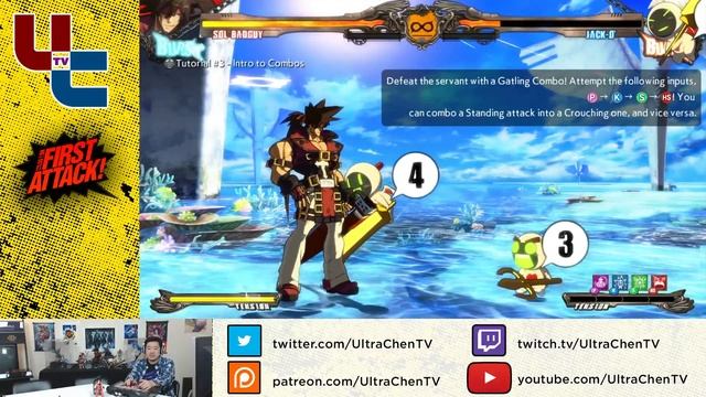 Learning Guilty Gear Xrd Revelator: Tutorial Mode (FA5.5.1) смотреть онлайн