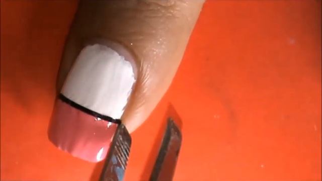 Fimo Canes Nails Tutorial *Pink Flower Nail Art* смотреть онлайн
