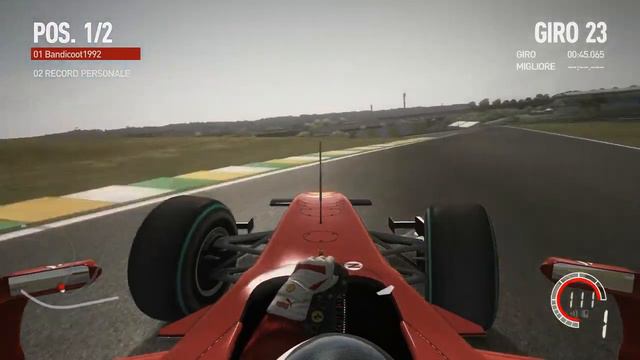 Record personale F1 2010 PC - Ferrari F10 San Paolo 1:08.032 - diff. al 100% + mappatura crociera смотреть онлайн