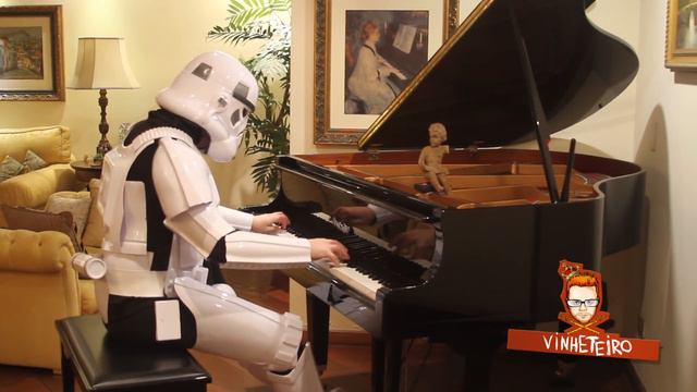 Star Wars Throne Room and Ending Title on Piano смотреть онлайн