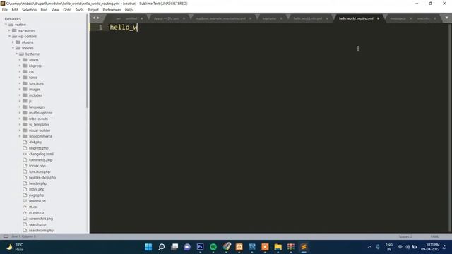 Drupal Basic Hello World Module Creation | Drupal 9 Module tutorial for beginners | смотреть онлайн