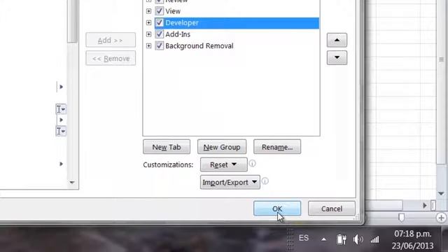 Habilitar ficha programador en Excel 2010 смотреть онлайн