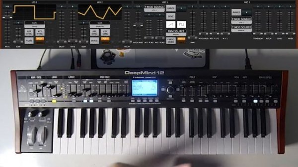 Аналоговый синтез - 3. Что такое LFO? (Behringer Deepmind 12)