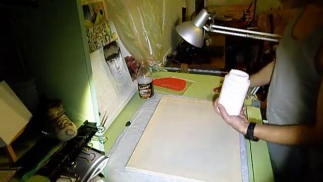 How to stretch the canvas on a frame part 2