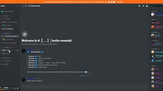 Minecraft Discord Server Invite reward 100% Legit смотреть онлайн