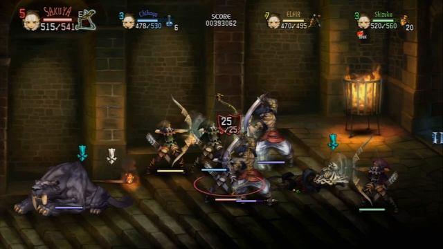 「Dragon's Crown」 1.06 EN ~ "Overpowered QuadElf Waifus Showdown" смотреть онлайн
