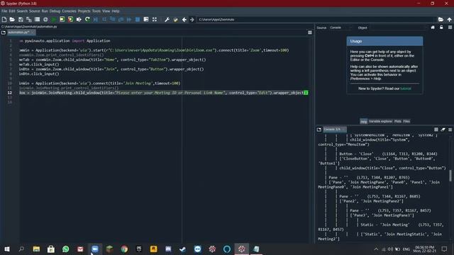 Creating an App to automate Zoom using only Python Part 1: "The Automation Part" смотреть онлайн