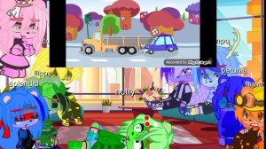 [Русс/ENG] °Htp react to happy tree frends/htp реагируют на весёлые лесные друзья°