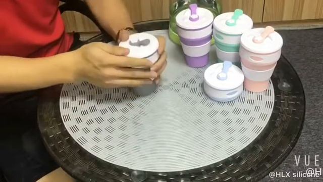 12 oz Travel Silicone Collapsible Coffee Mug -GP70855 смотреть онлайн