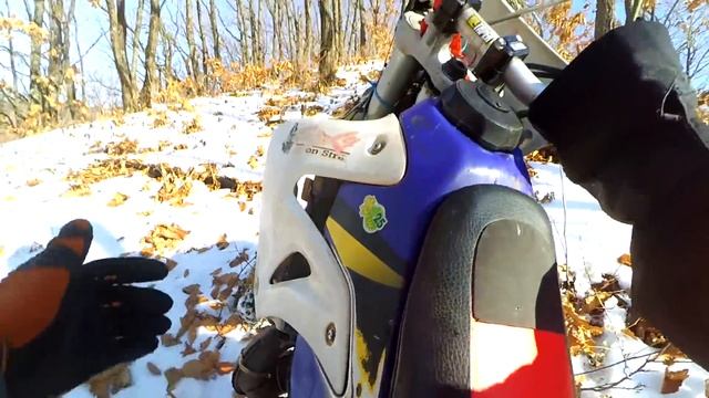 Зимнее эндуро Владивосток. WR250f и CRM250 /Мотогон ДВ/ смотреть онлайн