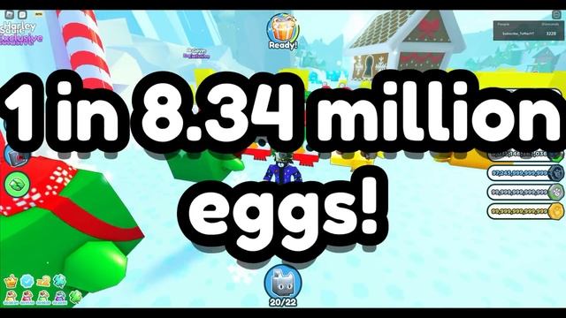 The CHANCES of HATCHING HUGE MRS CLAWS and HUGE JOLLY PENGUIN! (UPDATED FULL CHANCES!) смотреть онлайн