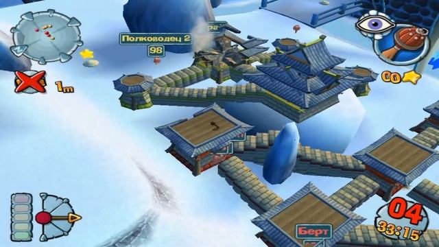 Прохождение игры Worms Forts: Under Siege Часть 11: (Компания) К покорности смотреть онлайн