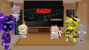 FNAF 1 react to fnaf songs (Part 1)