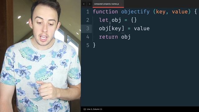 Computed Property Names in JavaScript | ES6 | ES2015 смотреть онлайн