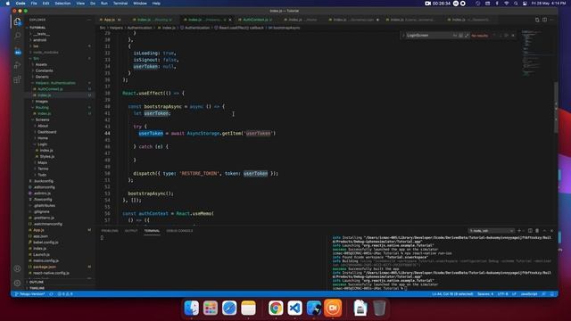 #17 - React-Native || Telugu lo || React-Navigation 6 || Authentication flow смотреть онлайн