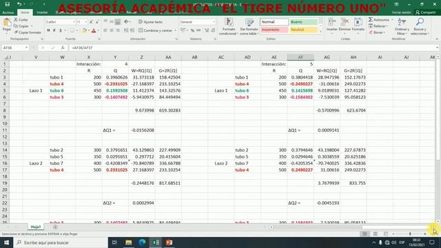 MECÁNICA DE FLUIDOS – TUBERÍAS EN REDES CERRADAS (SOLUCIONES CON EXCEL) – PROBLEMAS FIA UNI смотреть онлайн