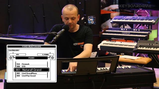 Yamaha DGX-660 - Brzmienia - Voices - Keyboard4me.pl смотреть онлайн