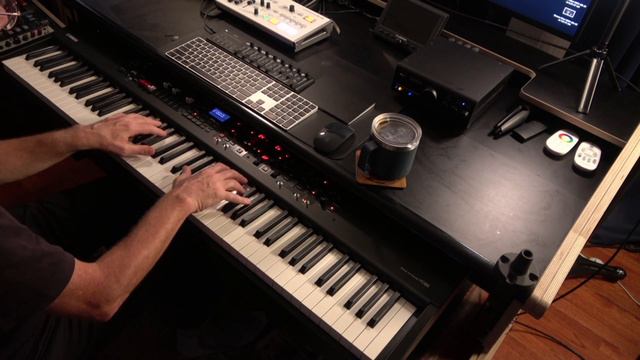 Yamaha YC88. 7 Improvisations. One For Every Rhodes Ep Sound. смотреть онлайн