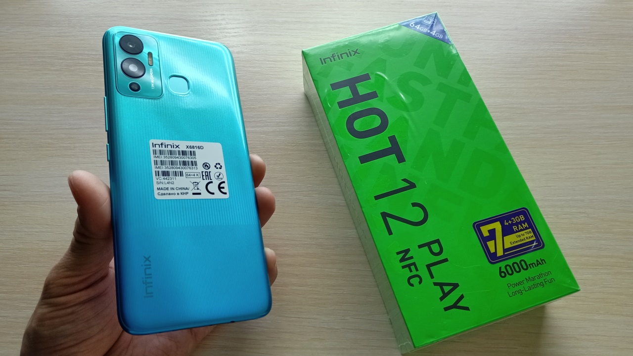Обзор Infinix HOT 12 Play 4/64Gb ?