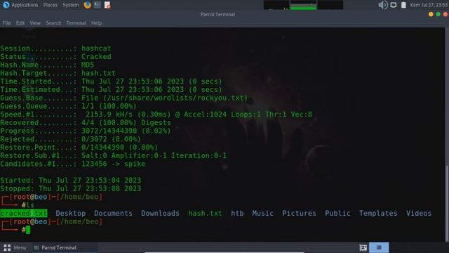 Crack MD5 HASH Using Hashcat & Crack Pass in /etc/shadow file Using JTR смотреть онлайн
