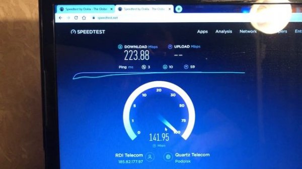 SpeedTest | Скорость интернет соединения | Замер скорости
