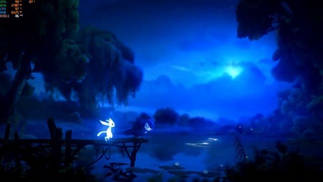 Ori And The Will of the Wisps on AMD RADEON 530. смотреть онлайн