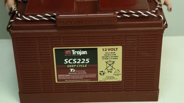 Аккумулятор trojan SCS225 смотреть онлайн