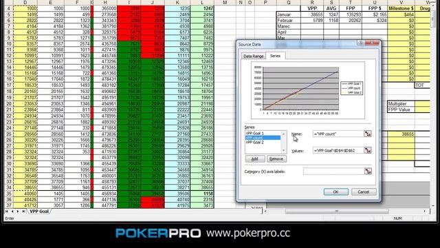 PokerStars VPP Goal Excel File смотреть онлайн