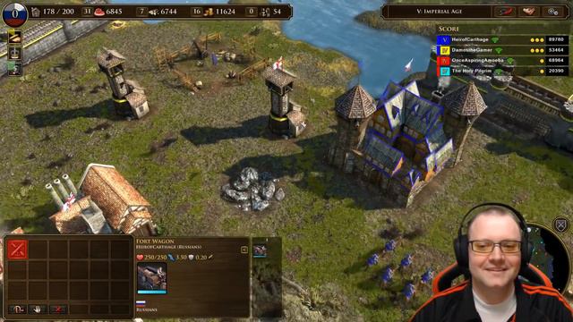Age of Empires III Definitive Edition - Muliplayer Livestream смотреть онлайн