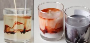 3 СЕКРЕТНЫХ СПОСОБА СОЗДАНИЯ МРАМОРНЫХ СВЕЧЕЙ