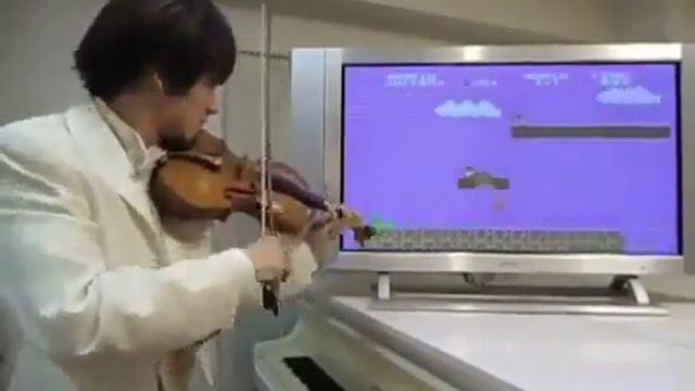 ЯПОНЕЦ ОЗВУЧИЛ ИГРУ ДЕСТВА МАРИО СКРИПКОЙ ШОК!! смотреть онлайн