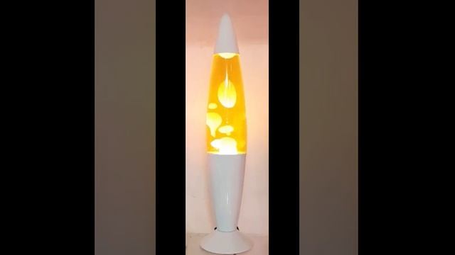 Лава-лампа Ракета Оранжевая/Желтая 41см смотреть онлайн