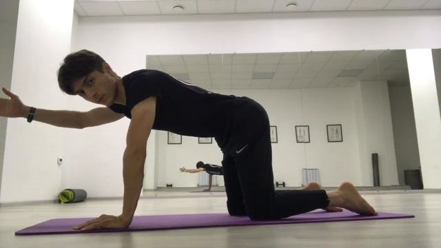 Упражнение "Quadraped" (четвереньки) смотреть онлайн