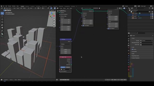 Blender 3.0 Basic Geometry Nodes смотреть онлайн