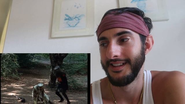 AMERICAN REACTS TO MONTY PYTHON THE BLACK KNIGHT смотреть онлайн