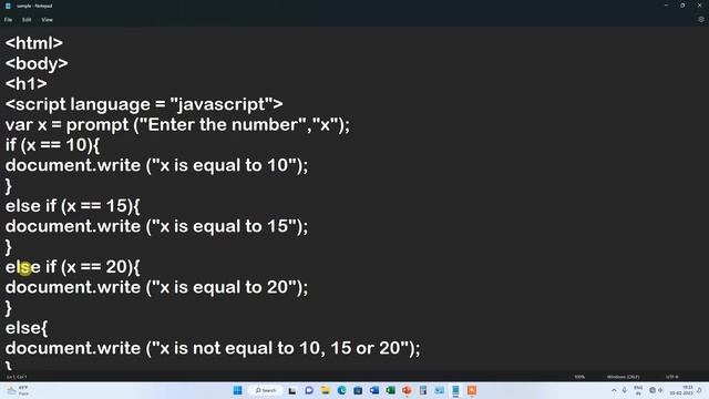 if else if statement in Java Script |Hindi| смотреть онлайн