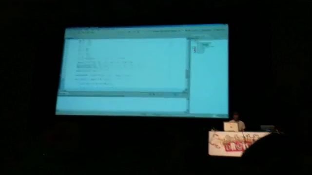 Joa Ebert's java live coding at Flash on the Beach 2009 смотреть онлайн