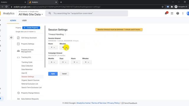 How to change Session Timeout in Google Analytics | Advanced Feature смотреть онлайн
