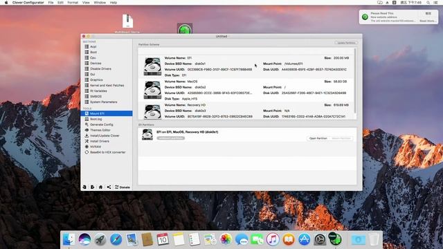 Hackintosh - MultiBeast Install CloverEFI смотреть онлайн