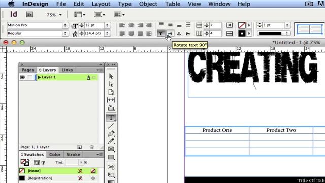 Adobe Indesign CS6 Tutorial - Working With Tables смотреть онлайн