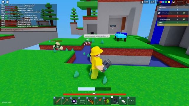 *NEW* SEASON 4 COMMANDS in Roblox Bedwars смотреть онлайн