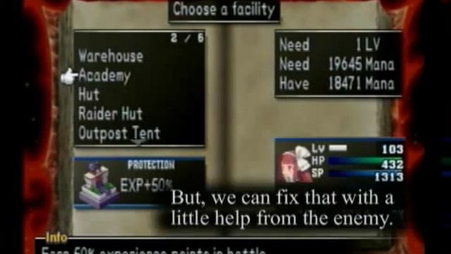 Makai Kingdom How to Make a Facility with a cheap easy trick смотреть онлайн