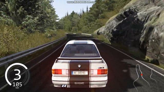 Akina downhill BMW M3 E30 in Assetto Corsa смотреть онлайн