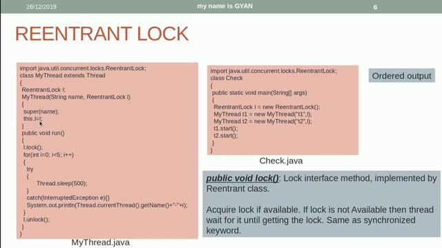 Multithreading in Java | #41 | What is ReentrantLock Class in java? | Lock Interface | lock() Metho смотреть онлайн