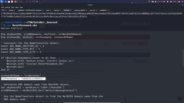 TryHackMe - VulnNet Roasted walkthrough смотреть онлайн