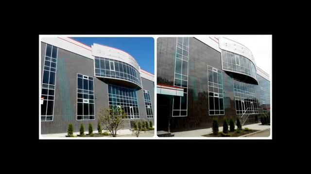 ТК Центр Света. Чистка фасада от упаковочного воска смотреть онлайн