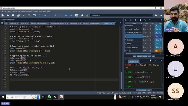 Python 2023|Python Tuple with Examples | Python Array Tutorial| اردو/हिंदी [ Lesson 19] смотреть онлайн