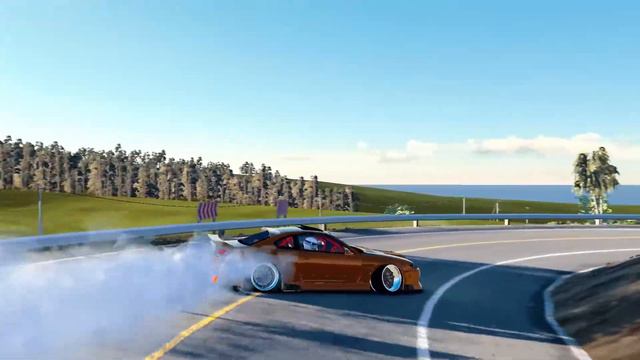 Assetto Corsa project touge s15 1000Hp lowstly 360!!!! close barrel смотреть онлайн