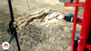 Отзыв клиента о работе минитрактора Dongfeng (Донг Фенг) DF-244G2 (реверс, кабина).