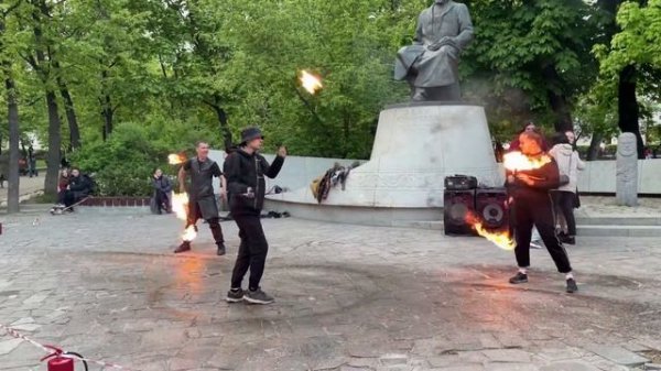 Файер шоу Fire Family / Moscow Fire Show